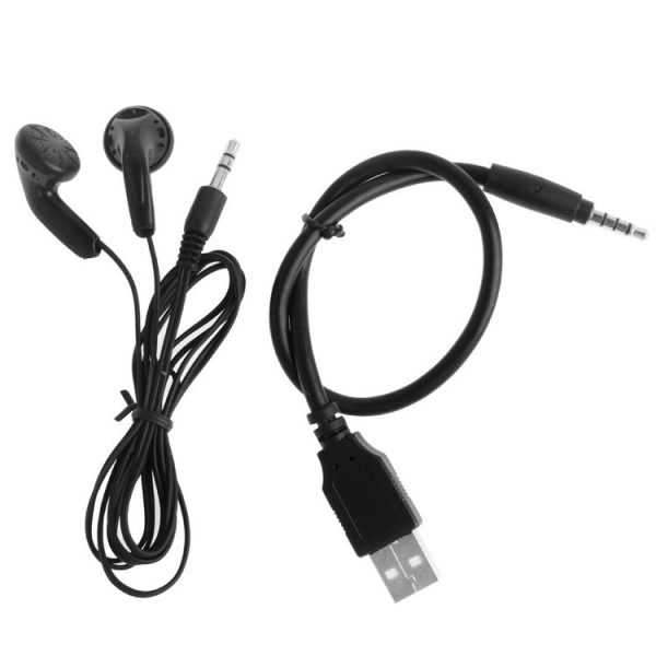 3 in 1 Mini Voice Recorder + 8GB Flash Disk + MP3 Player (Black) - Image 3