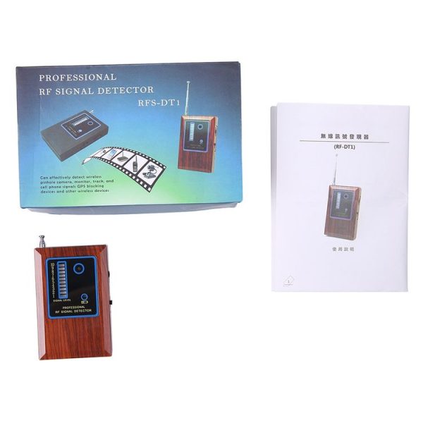 RF Signal Detector, Effectively Detect Wireless Pinhole Camera, Monitor, Track and Cell Phone Signals GPS Blocking Devices and Other Wireless Devices - Image 4