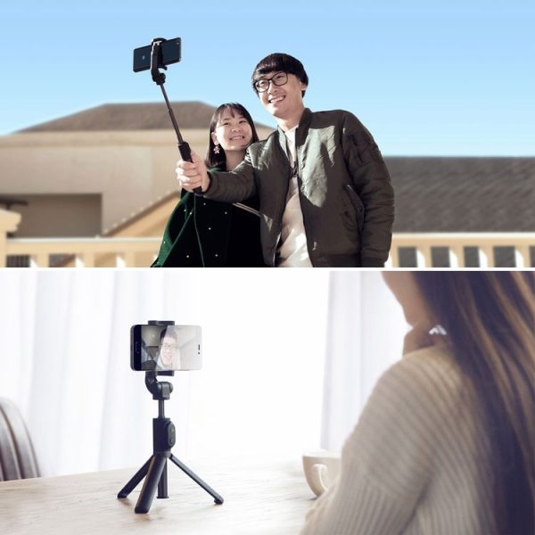 Original Xiaomi Mi Selfie Stick Tripod Folding Extendable Bluetooth Monopod Holder (Black) - Image 8