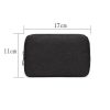 Multi-functional Headphone Charger Data Cable Storage Bag Power Pack, Size: S, 17 x 11.5 x 5.5cm (Black) - Image 2