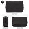 Multi-functional Headphone Charger Data Cable Storage Bag Power Pack, Size: S, 17 x 11.5 x 5.5cm (Black) - Image 4