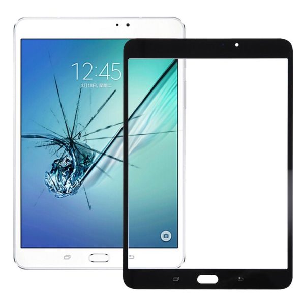 Galaxy Tab S2 8.0 / T713 Front Screen Outer Glass Lens (Black)