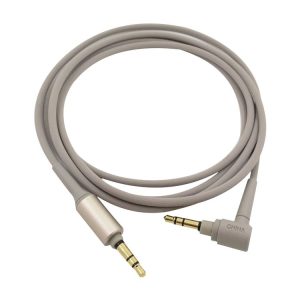 Earphone Audio Cable For Sony WH-1000XM2 / WF-H800 / MDR-XB950AP / MDR-10R / MDR-10RBT / MDR-10RC / NC200D / MDR-100AAP / MDR-Z1000, Length: 1.5m (Champagne Gold)