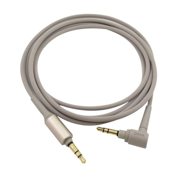 Earphone Audio Cable For Sony WH-1000XM2 / WF-H800 / MDR-XB950AP / MDR-10R / MDR-10RBT / MDR-10RC / NC200D / MDR-100AAP / MDR-Z1000, Length: 1.5m (Champagne Gold)