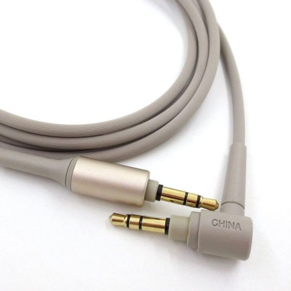 Earphone Audio Cable For Sony WH-1000XM2 / WF-H800 / MDR-XB950AP / MDR-10R / MDR-10RBT / MDR-10RC / NC200D / MDR-100AAP / MDR-Z1000, Length: 1.5m (Champagne Gold) - Image 2