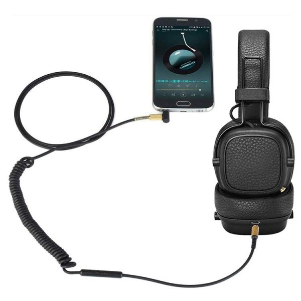 Wire-controlled Call Version 3.5mm Male to Male Earphone Cable for Marshall Earphones, Cable Length: 1.25m-1.8m - Image 5
