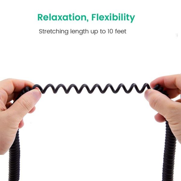 ZS0095 For Sennheiser HD25 / HD560 / HD540 / HD430 / HD250 Earphone Spring Cable, Cable Length: 1.5m-5m - Image 5