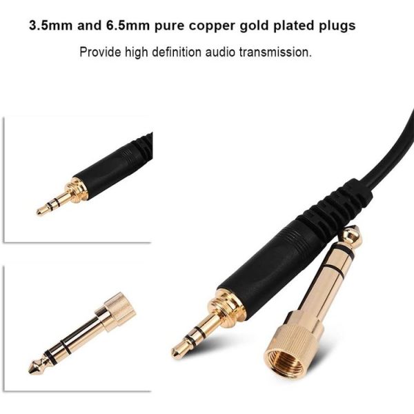ZS0095 For Sennheiser HD25 / HD560 / HD540 / HD430 / HD250 Earphone Spring Cable, Cable Length: 1.5m-5m - Image 6