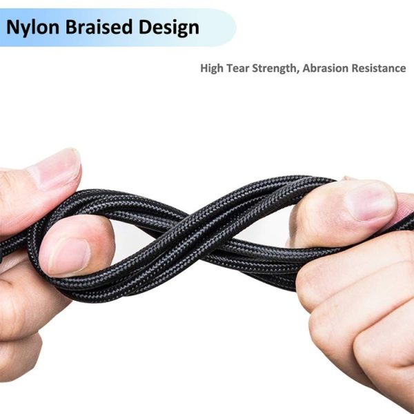 ZS0135 For SteelSeries Arctis 3 / 5 / 7 Earphone Audio Cable, Cable Length: 2m (Black) - Image 3