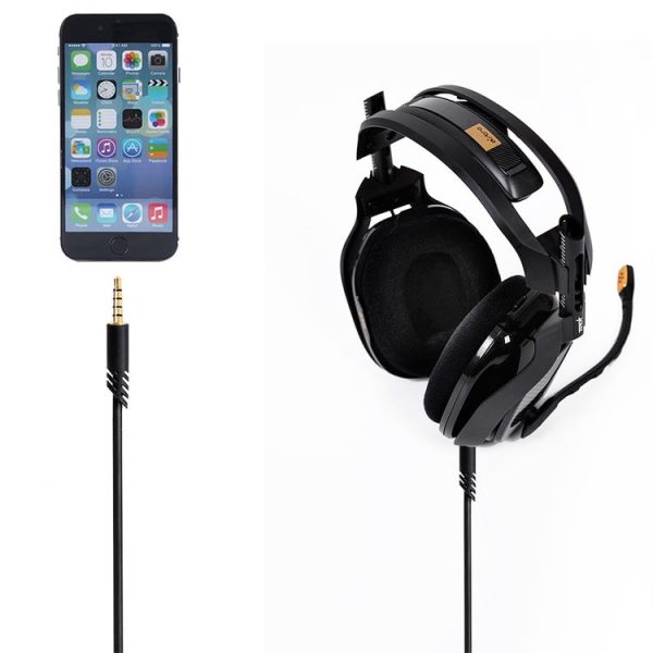 ZS0175 For Logitech Astro A10 / A40 / A30 3.5mm Male to Male Volume Adjustable Earphone Audio Cable, Cable Length: 2m - Image 5