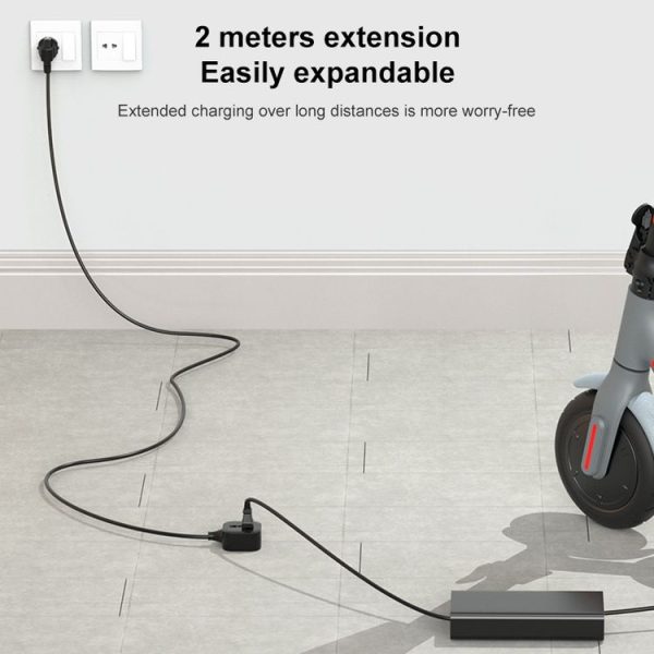 Yesido MC29 EU Plug to Universal Plug Power Extension Cable, Length: 2m - Image 3