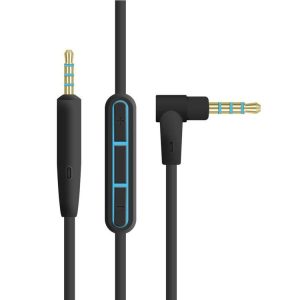 ZS0009 3.5mm to 2.5mm Audio Cable for Boshi QC25 QC35 OE2 LIVE2 AKG Y50 Y40 (Black)