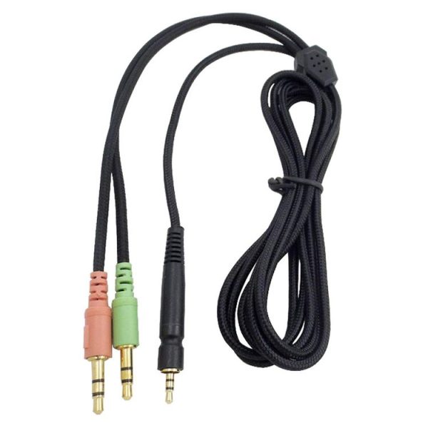 ZS0076 PC Version Gaming Headphone Cable for Sennheiser PC 373D GSP350 GSP500 GSP600 G4ME ONE GAME ZERO - Image 2