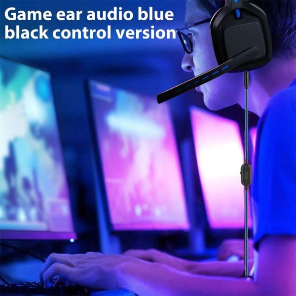 ZS0162 Wired Control Version Gaming Headset Audio Cable for Logitech Astro A10 A40 A30 - Image 7