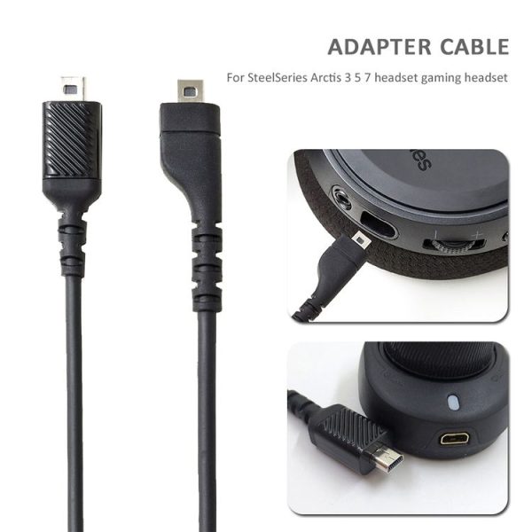 ZS0167 Sound Card Connecting Cable for Steelseries Arctis 3 5 7 Headphones - Image 3