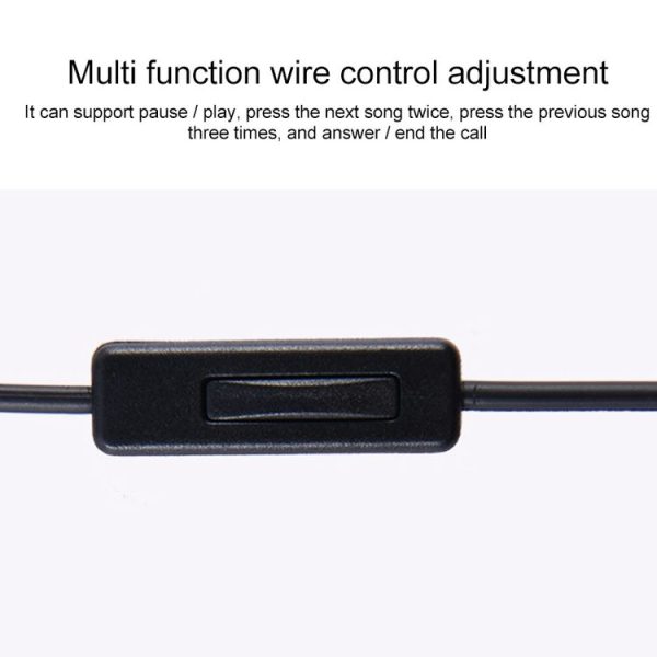 ZS0030 Call Version 3.5mm to A2DC Headphone Audio Cable for Audio-technica ATH-LS50 / 70 / 200 / 300 / 400 / 50 CKR90 - Image 5