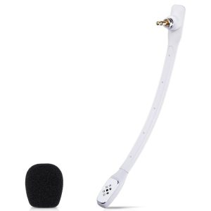 ZS0186 Microphone Head for Logitech ASTRO A40 Noise Cancelling Microphone (White)