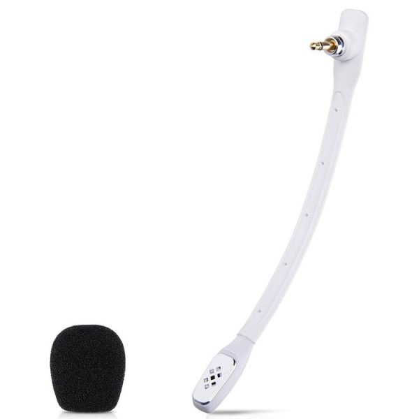 ZS0186 Microphone Head for Logitech ASTRO A40 Noise Cancelling Microphone (White)