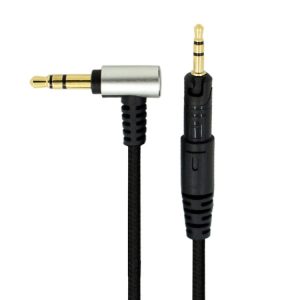 ZS0091 Standard Version Headphone Audio Cable for Audio-technica ATH-M50X M40X (Black)