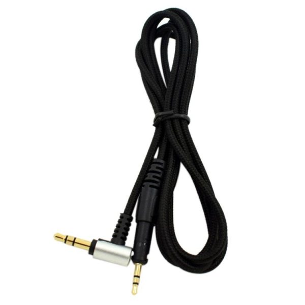 ZS0091 Standard Version Headphone Audio Cable for Audio-technica ATH-M50X M40X (Black) - Image 3