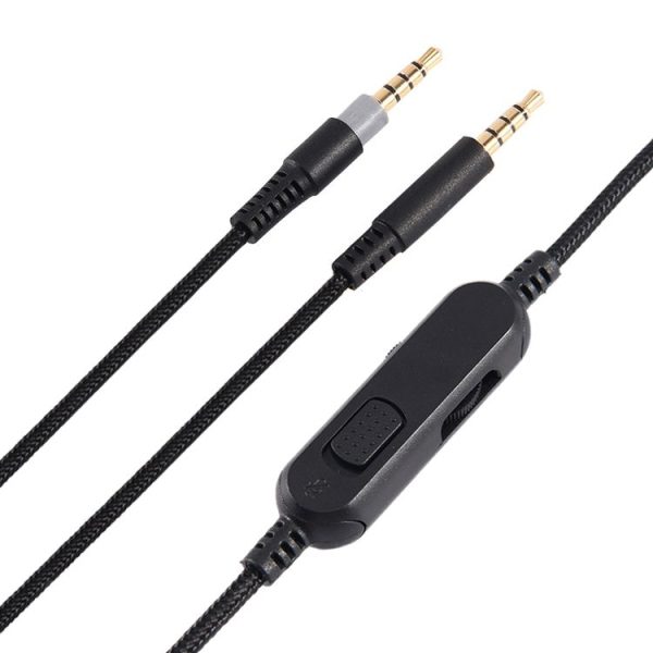 ZS0161 3.5mm Headphone Audio Cable for HyperX Cloud MIX / Cloud Alpha (Black)