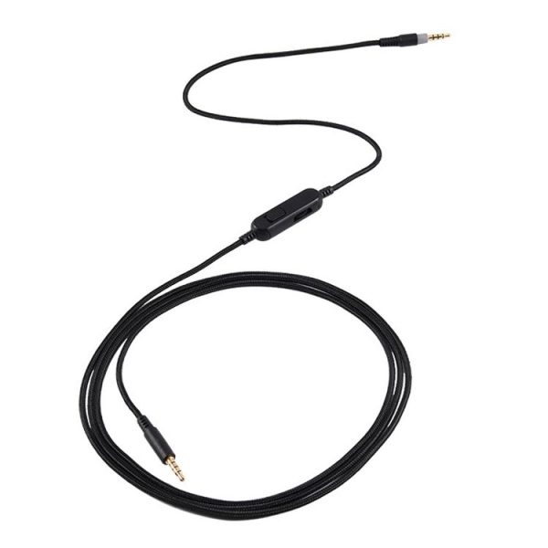 ZS0161 3.5mm Headphone Audio Cable for HyperX Cloud MIX / Cloud Alpha (Black) - Image 2