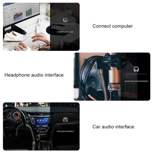 ZS0161 3.5mm Headphone Audio Cable for HyperX Cloud MIX / Cloud Alpha (Black) - Image 5