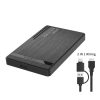 Onten UHD1 12.5 inch External Hard Drive Disk Case with 2 in 1Cable - Image 3