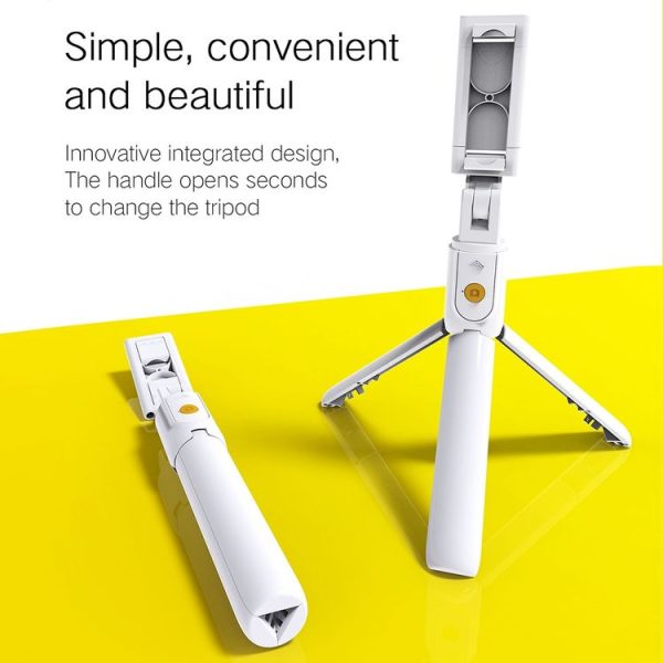 K07 Bluetooth 4.0 Mobile Phone Adjustable Bluetooth Selfie Stick Self-timer Pole Tripod (Black) - Image 11