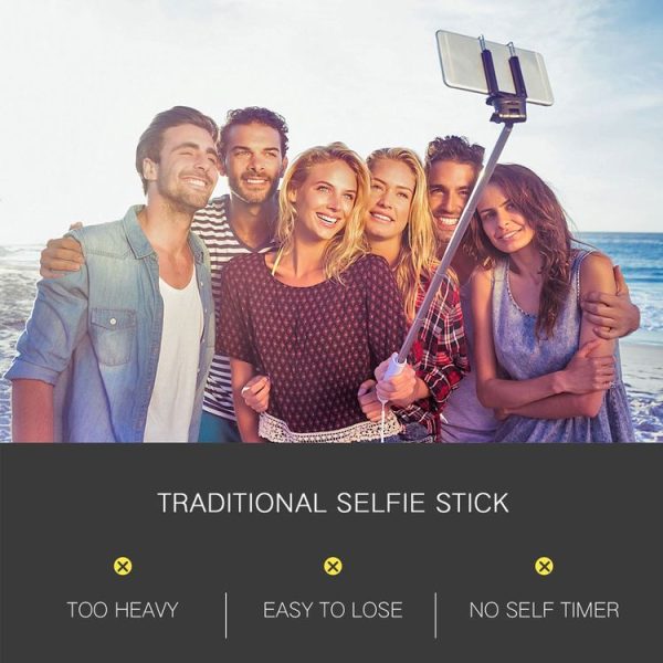 K07 Bluetooth 4.0 Mobile Phone Adjustable Bluetooth Selfie Stick Self-timer Pole Tripod (Black) - Image 13