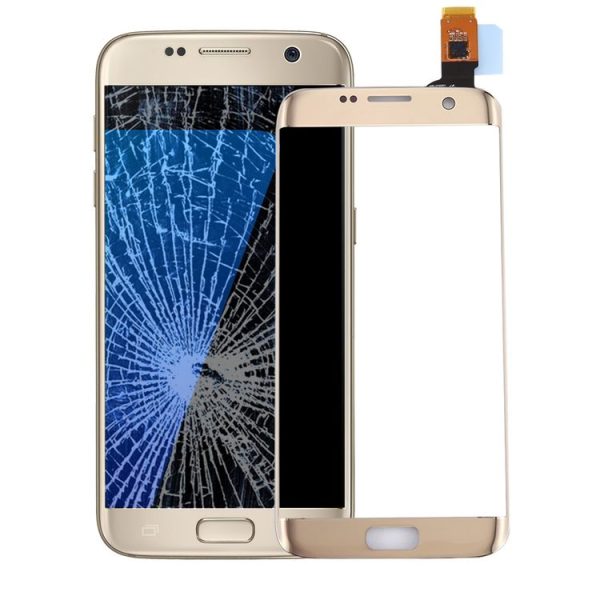 Galaxy S7 Edge / G9350 / G935F / G935A Touch Panel (Gold)