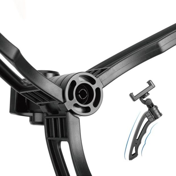 APEXEL Portable Handheld Lazy Live Broadcast Desktop Folding Universal Tripod Phone Holder - Image 4
