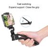 APEXEL Portable Handheld Lazy Live Broadcast Desktop Folding Universal Tripod Phone Holder - Image 8