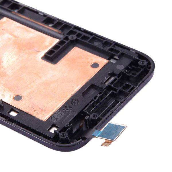 TFT LCD Screen for HTC Desire 310 (Single Card)Digitizer Full Assembly with Frame (Black) - Image 5
