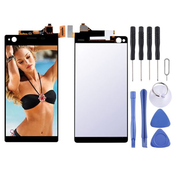 LCD Display + Touch Panel for Sony Xperia C4 (Black)