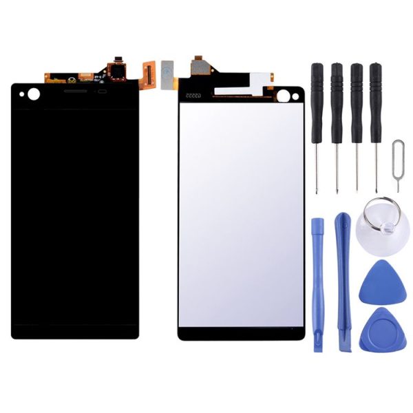 LCD Display + Touch Panel for Sony Xperia C4 (Black) - Image 2