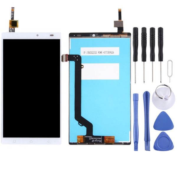 OEM LCD Screen for Lenovo K4 Note / A7010 with Digitizer Full Assembly (White)