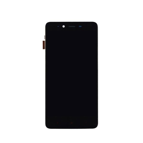 TFT LCD Screen For Xiaomi Redmi Note 2 Digitizer Full Assembly with Frame (Black) - Image 2