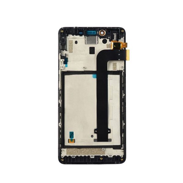TFT LCD Screen For Xiaomi Redmi Note 2 Digitizer Full Assembly with Frame (Black) - Image 3