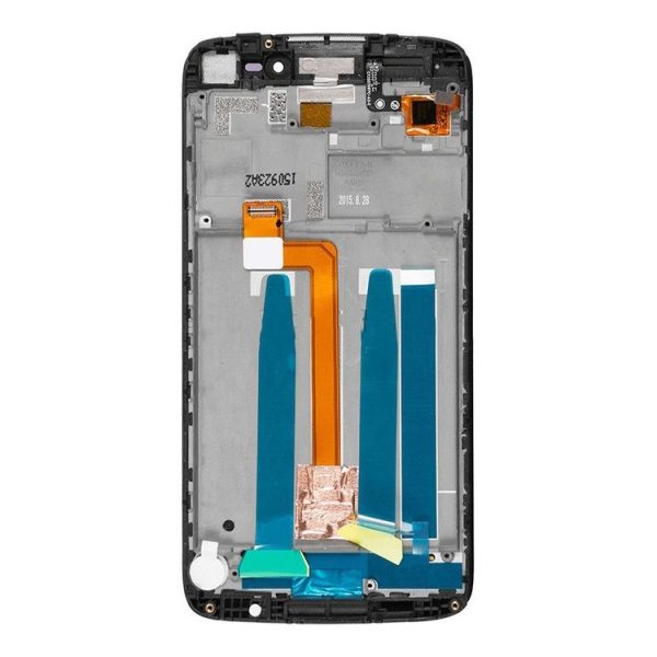 OEM LCD Screen for Alcatel One Touch Idol 3 5.5 LTE / 6045 Digitizer Full Assembly with Frame (Black) - Image 3