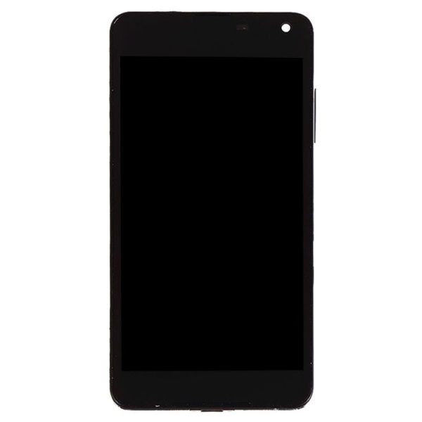 LCD Screen and Digitizer Full Assembly with Frame for Microsoft Lumia 650 (Black) - Image 2