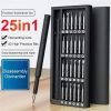 25 in 1 Screwdriver Set Magnetic Repair Tools, Plastic Handle - Image 4