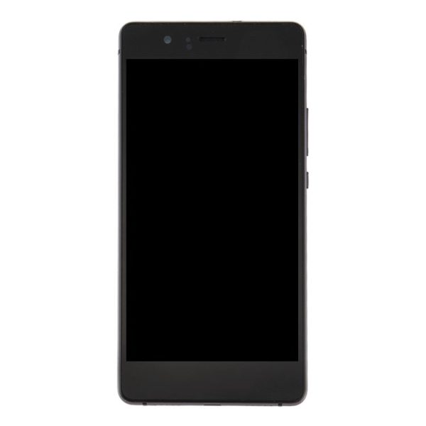 OEM LCD Screen For Huawei P9 Lite Digitizer Full Assembly with Frame (Black) - Image 2