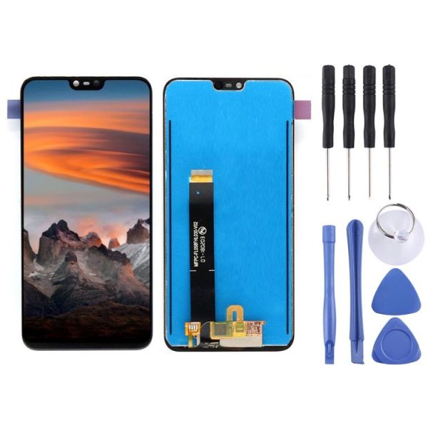 TFT LCD Screen for Nokia X6 (2018)TA-1099 / Nokia 6.1 Plus with Digitizer Full Assembly (Black) - Image 2