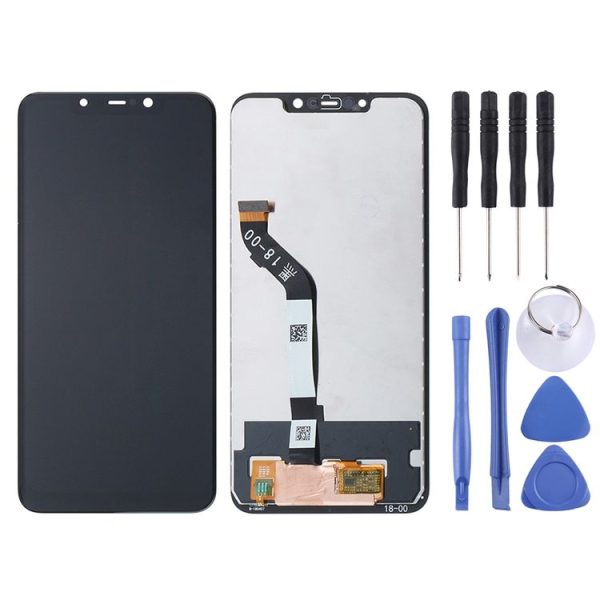 TFT LCD Screen for Xiaomi Pocophone F1 with Digitizer Full Assembly (Black) - Image 2