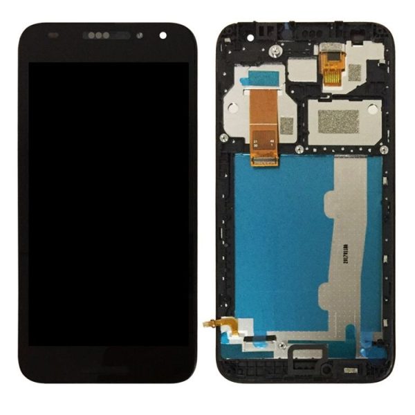 OEM LCD Screen for Alcatel A3 5046 / 5046D / 5046X / OT5046 Digitizer Full Assembly with Frame (Black) - Image 3