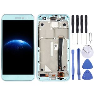 OEM LCD Screen for Asus ZenFone 3 ZE520KL Z017D Z017DA Z017DB Digitizer Full Assembly with Frame(Baby Blue)