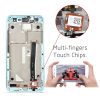 OEM LCD Screen for Asus ZenFone 3 ZE520KL Z017D Z017DA Z017DB Digitizer Full Assembly with Frame(Baby Blue) - Image 4