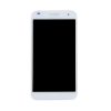 OEM LCD Screen For Huawei Ascend G7 Digitizer Full Assembly with Frame (White) - Image 2