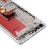 OEM LCD Screen For Huawei Ascend P7 Digitizer Full Assembly with Frame (White) - Image 5